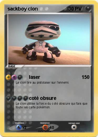 Pokemon sackboy clon