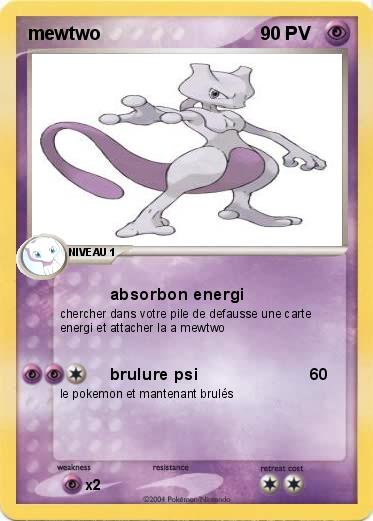 Pokemon mewtwo