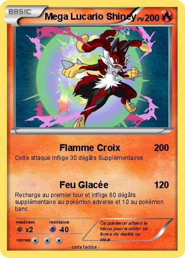 Pokemon Mega Lucario Shiney