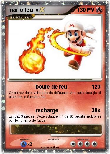 Pokemon mario feu
