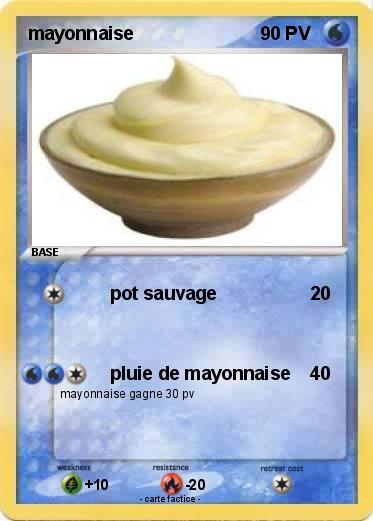 Pokemon mayonnaise