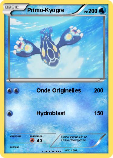 Pokemon Primo-Kyogre