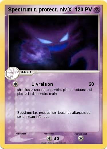 Pokemon Spectrum t. protect. niv.X