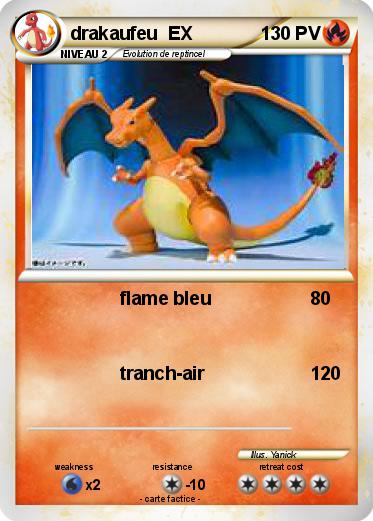 Pokemon drakaufeu  EX