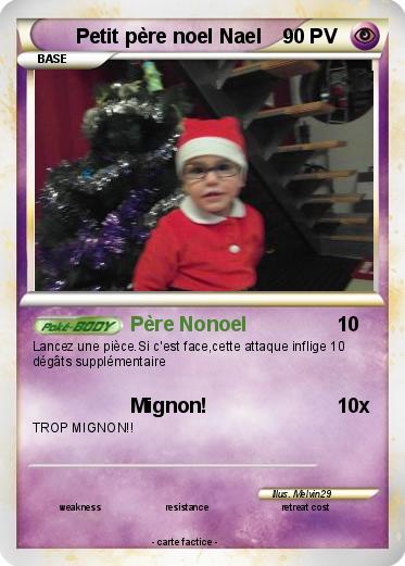 Pokemon Petit père noel Nael