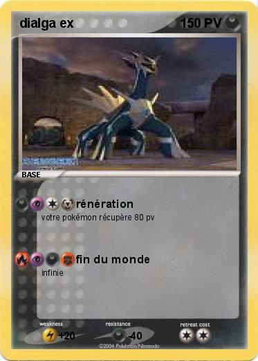 Pokemon dialga ex 
