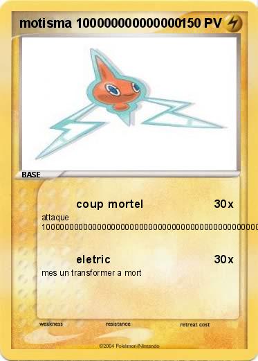 Pokemon motisma 100000000000000