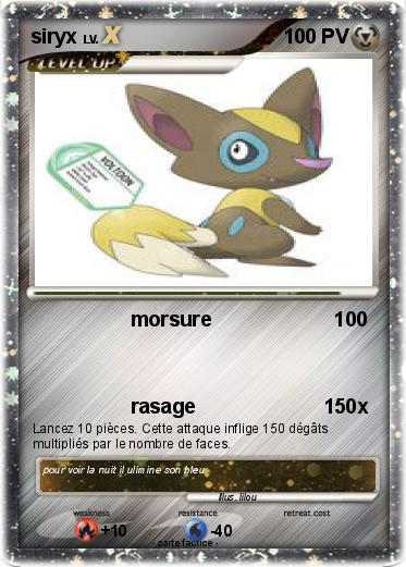 Pokemon siryx