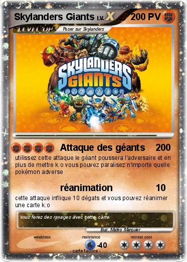 Pokemon Skylanders Giants