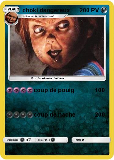 Pokemon choki dangereux