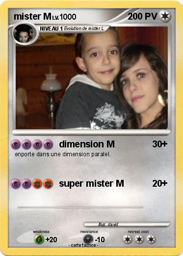 Pokemon mister M