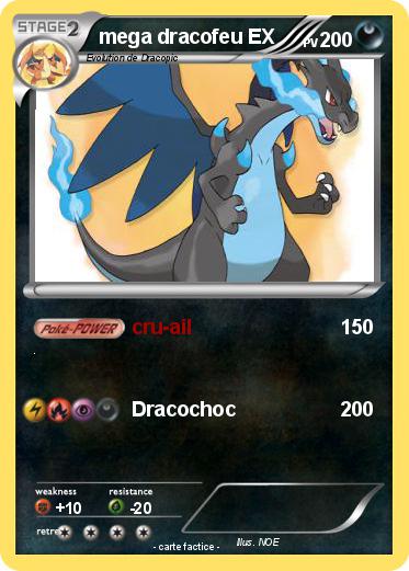 Pokemon mega dracofeu EX