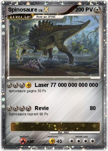 Pokemon Spinosaure