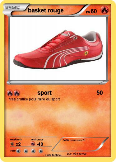 Pokemon basket rouge