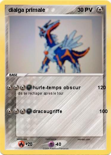 Pokemon dialga primale