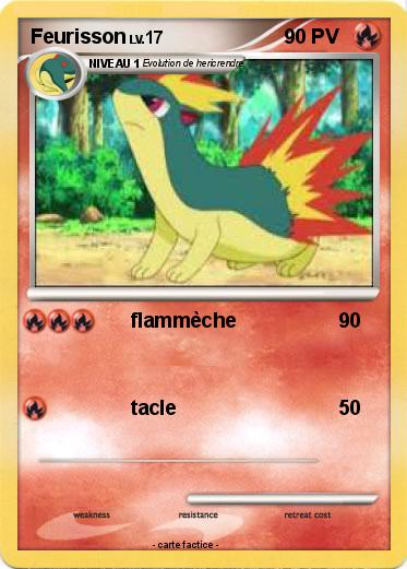 Pokemon Feurisson