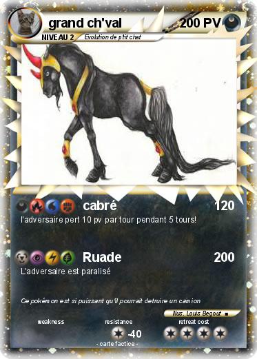 Pokemon grand ch'val
