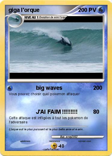 Pokemon giga l'orque