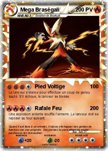 Pokemon Mega Braségali