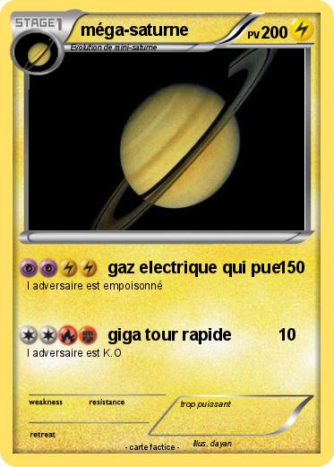 Pokemon méga-saturne
