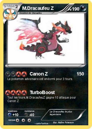 Pokemon M.Dracaufeu Z