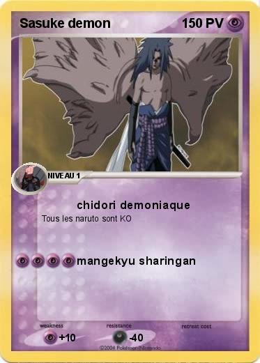 Pokemon Sasuke demon 