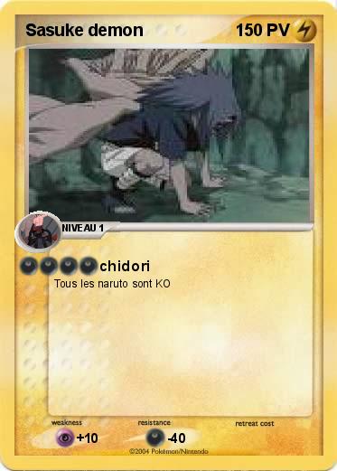 Pokemon Sasuke demon 