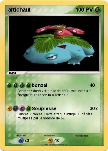 Pokemon artichaut