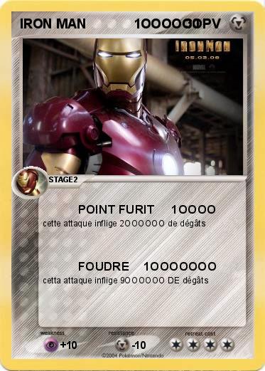 Pokemon IRON MAN             1OOOOOO