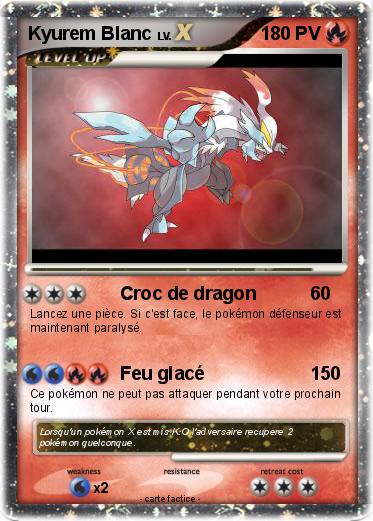 Pokemon Kyurem Blanc