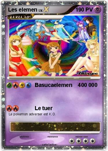 Pokemon Les elemen