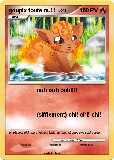 Pokemon goupix toute nu!!!