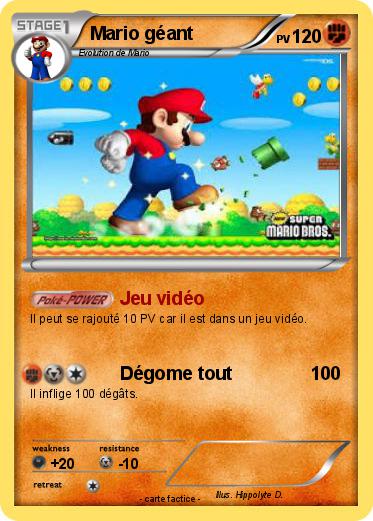 Pokemon Mario géant
