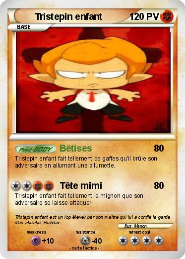 Pokemon Tristepin enfant