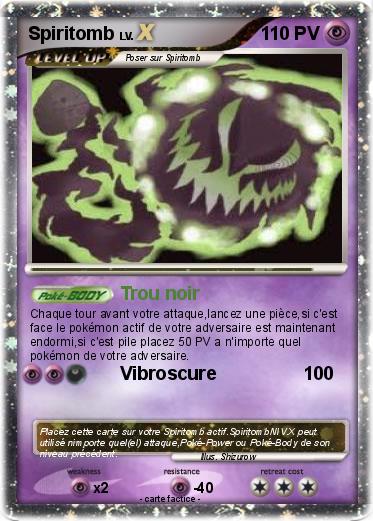 Pokemon Spiritomb