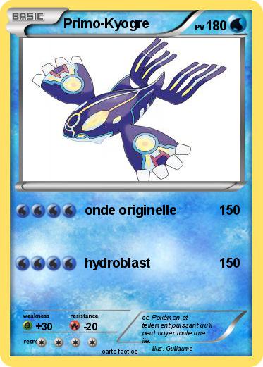 Pokemon Primo-Kyogre