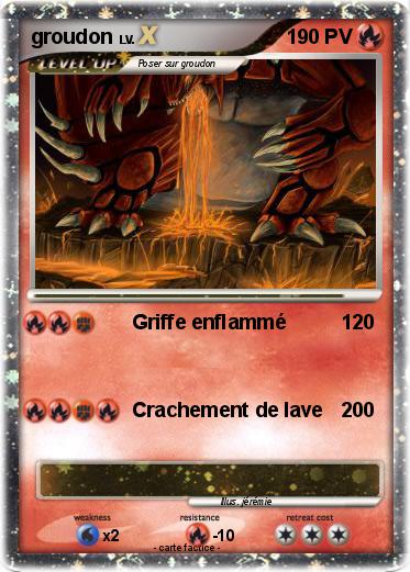 Pokemon groudon
