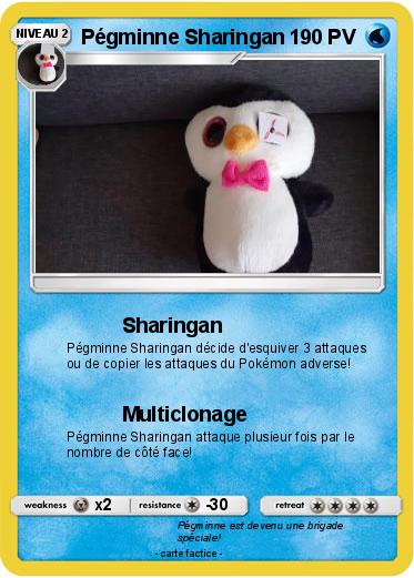 Pokemon Pégminne Sharingan