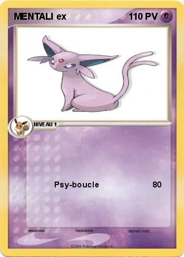 Pokemon MENTALI ex