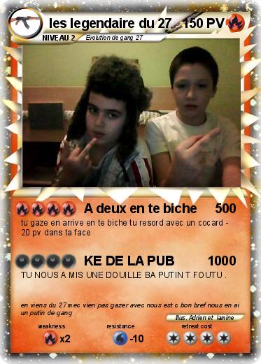 Pokemon les legendaire du 27