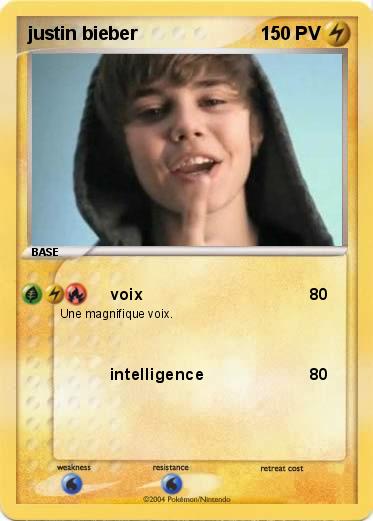Pokemon justin bieber