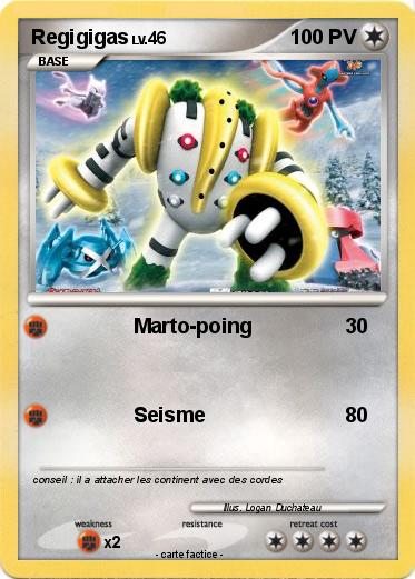 Pokemon Regigigas