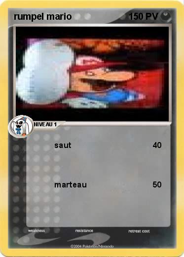 Pokemon rumpel mario