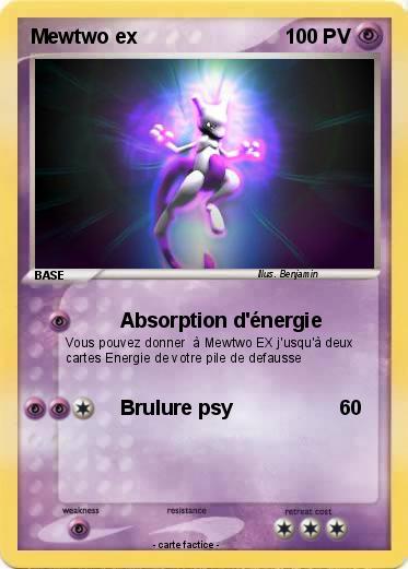 Pokemon Mewtwo ex