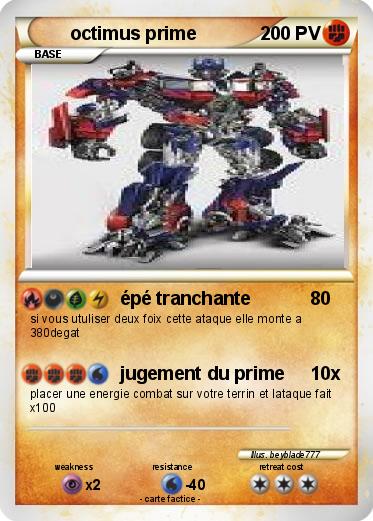 Pokemon octimus prime