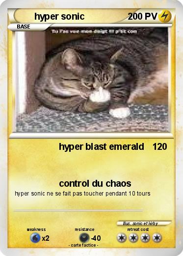 Pokemon hyper sonic