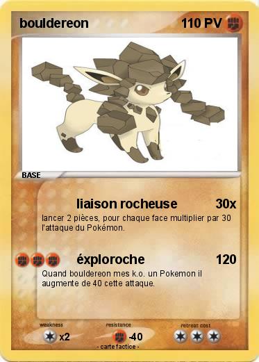 Pokemon bouldereon