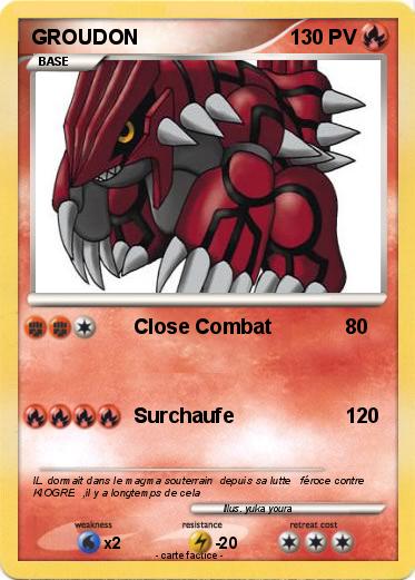 Pokemon GROUDON
