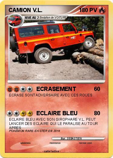 Pokemon CAMION V.L.