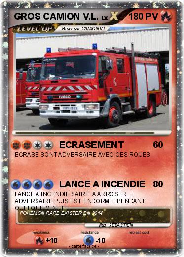 Pokemon GROS CAMION V.L.